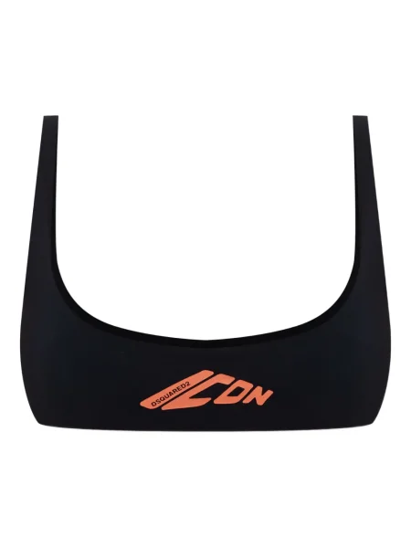 Bikini Dsquared2 cu imagine negru
