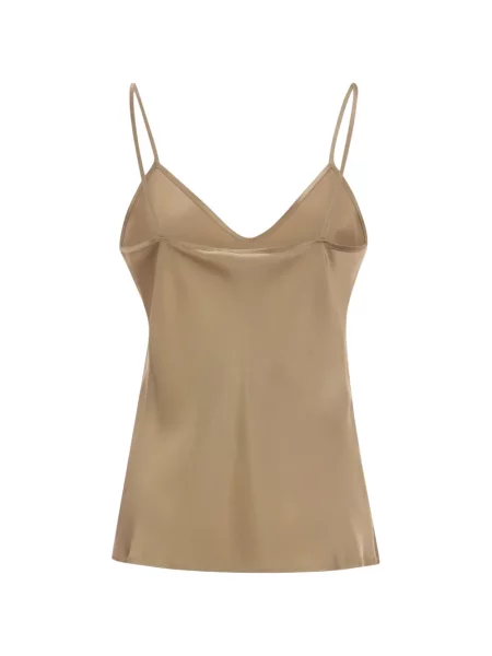 Top Max Mara fără mâneci cu decolteu în V