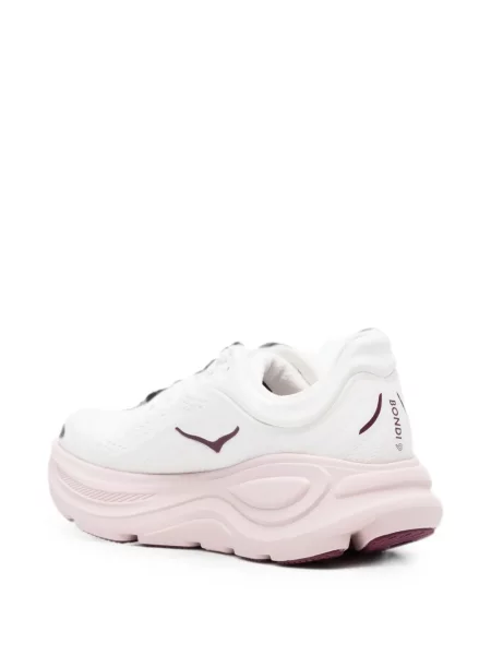Fűzős csipkés sneaker Hoka fehér