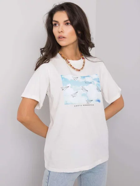 Póló Fashionhunters fehér