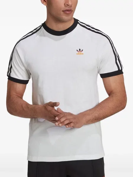 Pletene retro kratke hlače Adidas bijela
