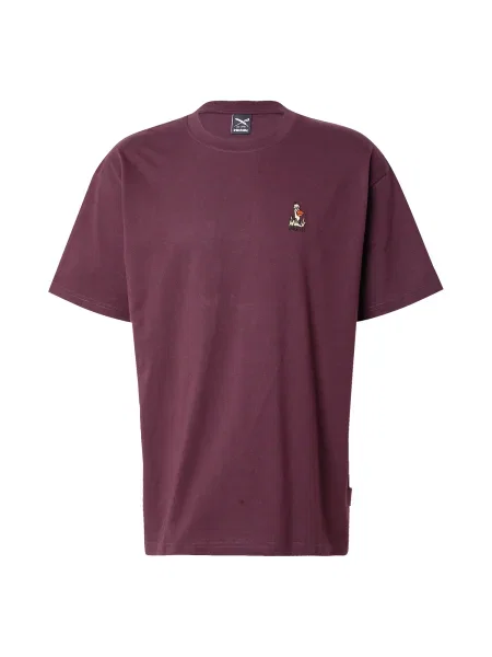 Iriedaily Tricou What The Duck portocaliu / roșu vin / negru alb