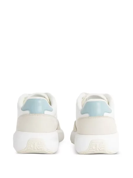 Fűzős csipkés sneaker Calvin Klein Jeans fehér