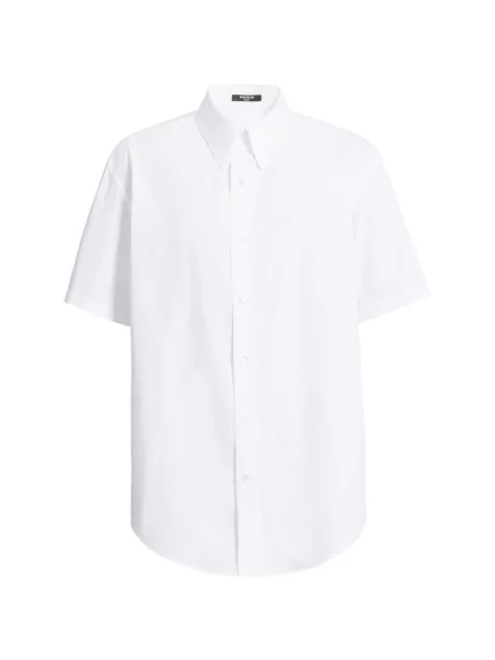 Cămașă Balmain din poplin alb