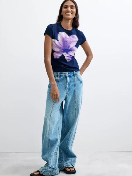 Tricou Desigual alb