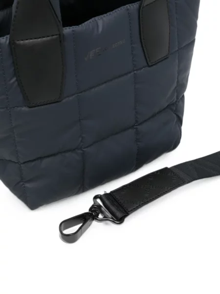 Matlasat geantă shopper Veecollective albastru