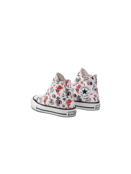 Plátenky Converse Chuck Taylor All Star Pirate biela