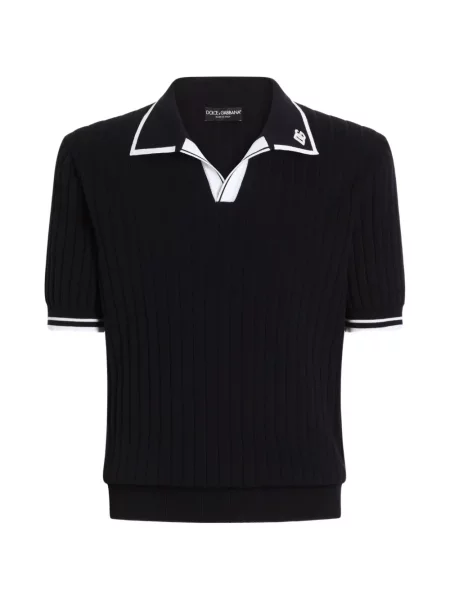 Tricou polo Dolce & Gabbana albastru