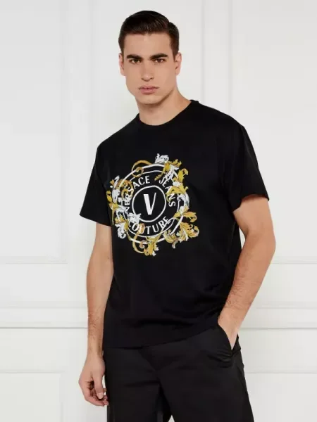 Versace Jeans Couture Tricou negru
