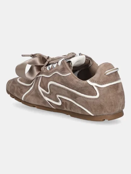 Naked Wolfe sneakers din piele întoarsă Adored Adored Mushroom Suede bej