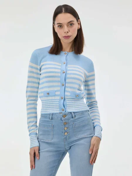 Кардиган Orsay віскоза/поліестер блакитний