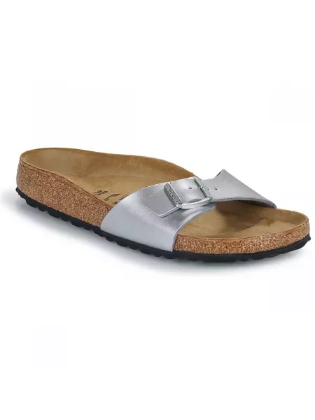 Natikači Birkenstock srebrna
