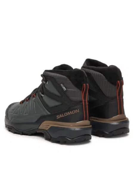 Salomon Trekingová obuv X Ultra Snowpilot Waterproof zelená