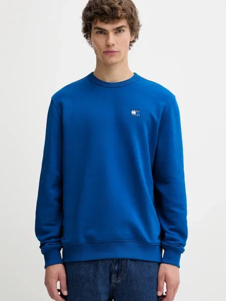 Суитчър Tommy Jeans с апликация тъмносиньо