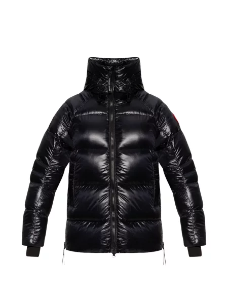 Geacă Canada Goose cu glugă negru