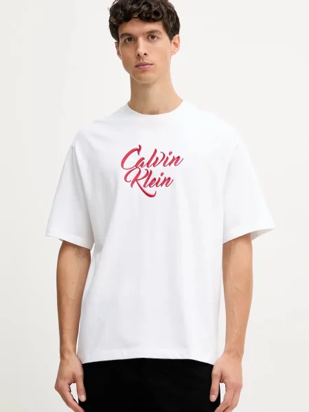 Calvin Klein Jeans tričko bílé