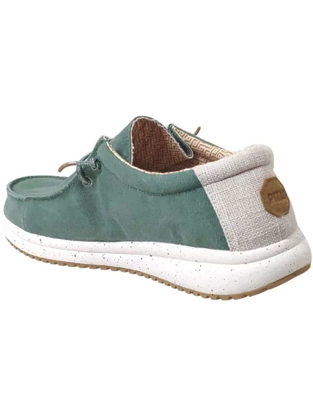 Pantofi Pitas verde