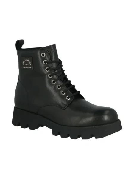 Pantofi Karl Lagerfeld din piele negru