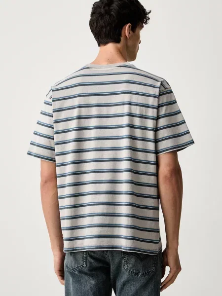 T-shirt o kroju relaxed fit z czystej bawełny model Red Tab™' Levi's szara