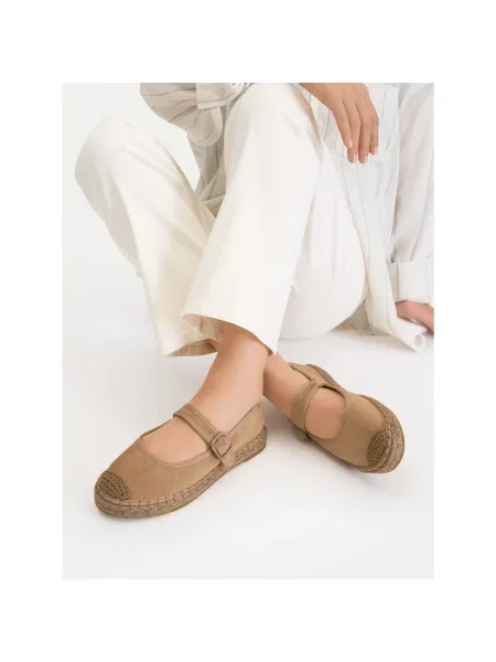 Espadrilky Roxy Tmavo béžová