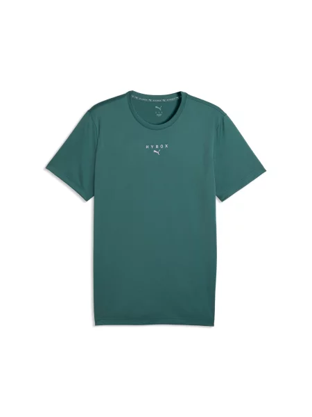 PUMA Tricou funcțional PUMA X HYROX deschis / verde petrol gri