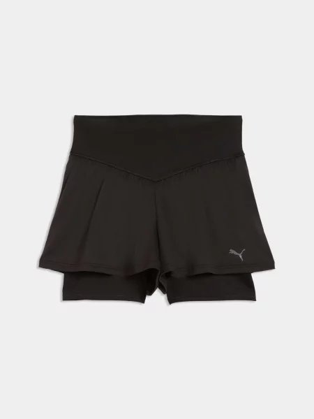 Короткий спортивные шорты Puma черные
