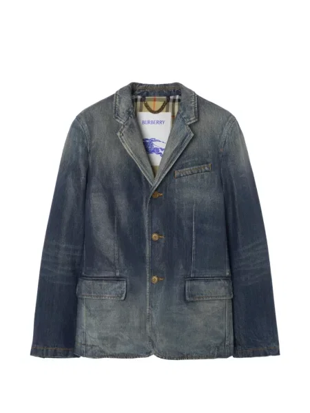 Geacă de blugi Burberry albastru