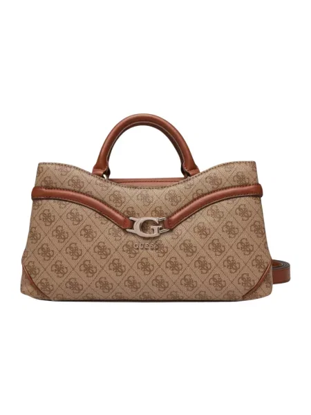 Guess torebka DEA beżowy