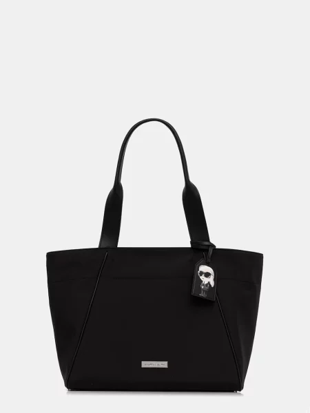 Karl Lagerfeld geantă shopper pentru femei IKON negru