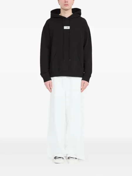 Hanorac cu glugă Mm6 Maison Margiela negru