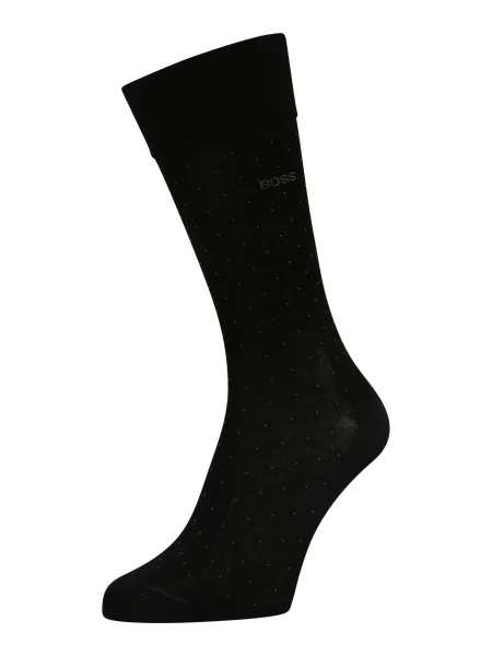 BOSS Orange Nogavice George siva črna