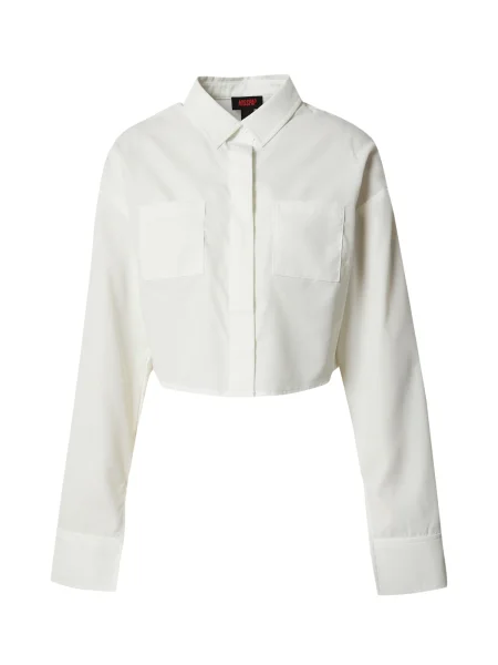 Misspap Bluză alb