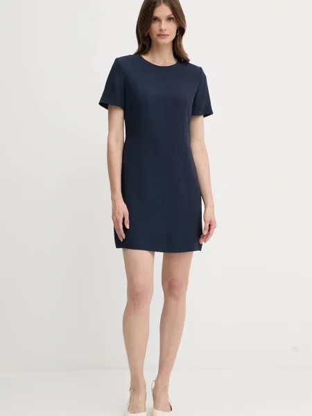 Платье мини Boss синее