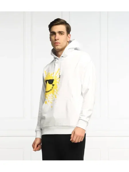 Karl Lagerfeld Hanorac KARL LAGERFELD X SMILEY WORLD alb