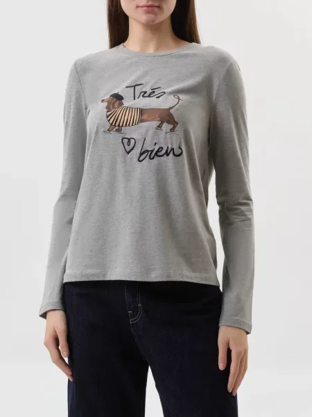 Лонгслів Weekend Max Mara сірий