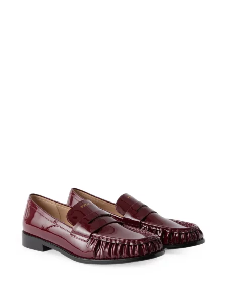 Pantofi loafer Furla roșu