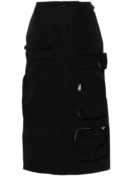 Fustă Mm6 Maison Margiela negru