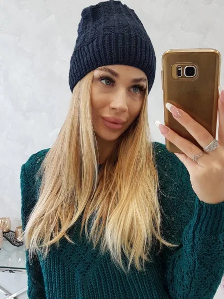 Șapcă Kesi din fleece albastru