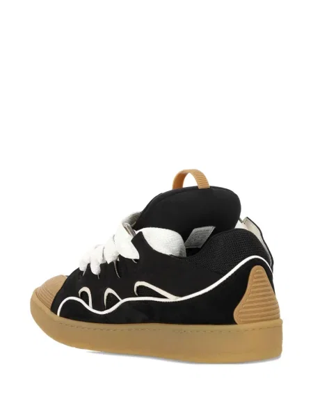 Sneakers Lanvin με κορδόνια με δαντέλα μαύρο