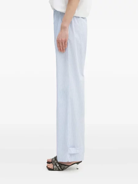 Pantaloni Fiorucci cu dungi albastru