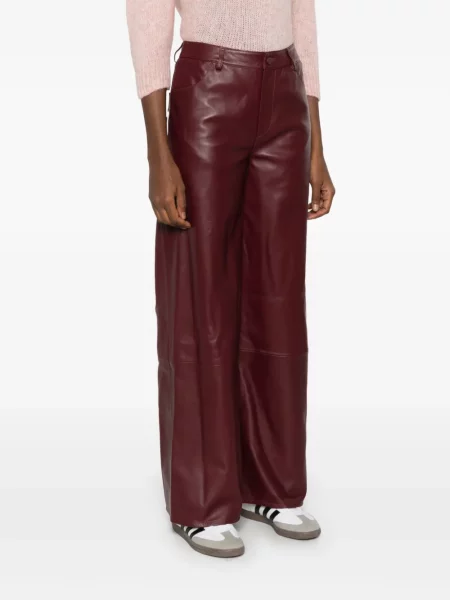 Pantaloni Loulou De Saison roșu