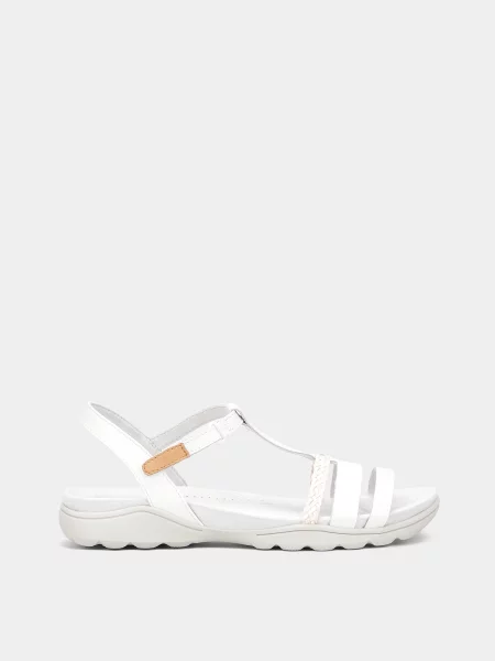 Clarks Amanda Tealite Босоніжки Шкіра білий