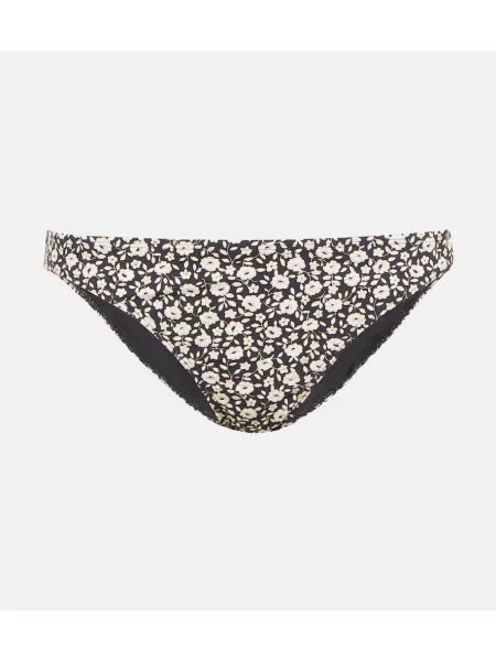 Bikini Tory Burch cu talie joasă cu model floral