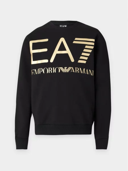 Emporio Armani Mikina zlatá čierna