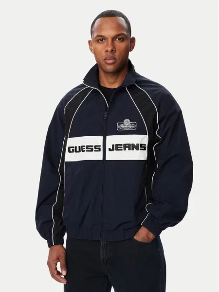 Guess Jeans Демісезонна куртка cиній