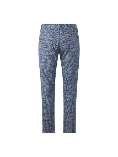 Jeansy Moschino niebieskie
