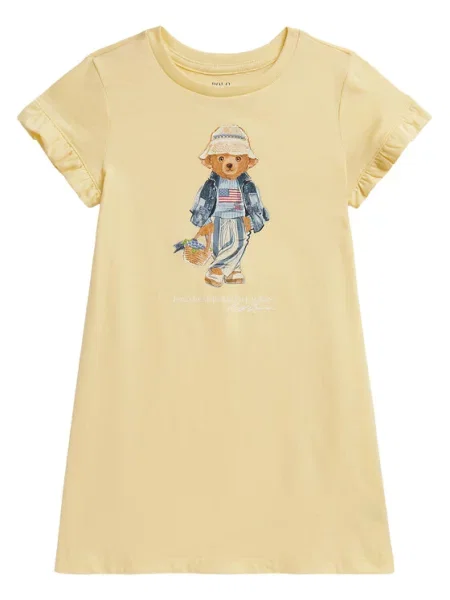 Polo Ralph Lauren Φόρεμα καθημερινό κίτρινο