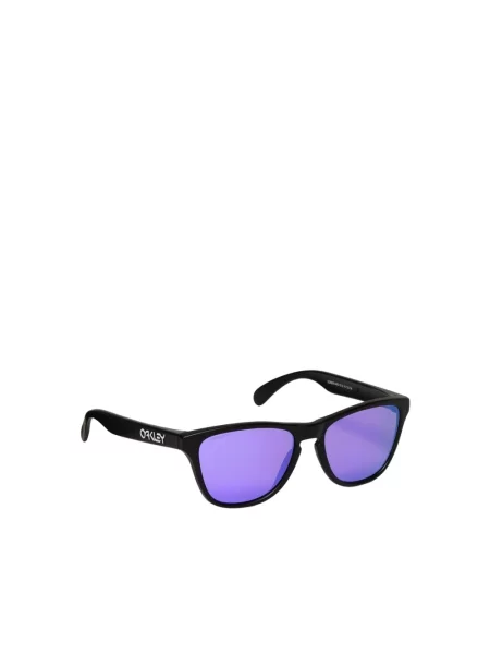 Okulary Oakley Frogskins S Matte Black z soczewkami Prizm Violet czarne