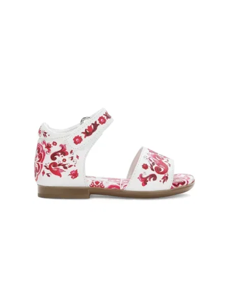 Sandały dziecięce Dolce And Gabbana białe