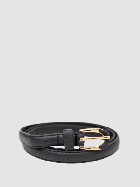 Ремень Ager с ремешками черный